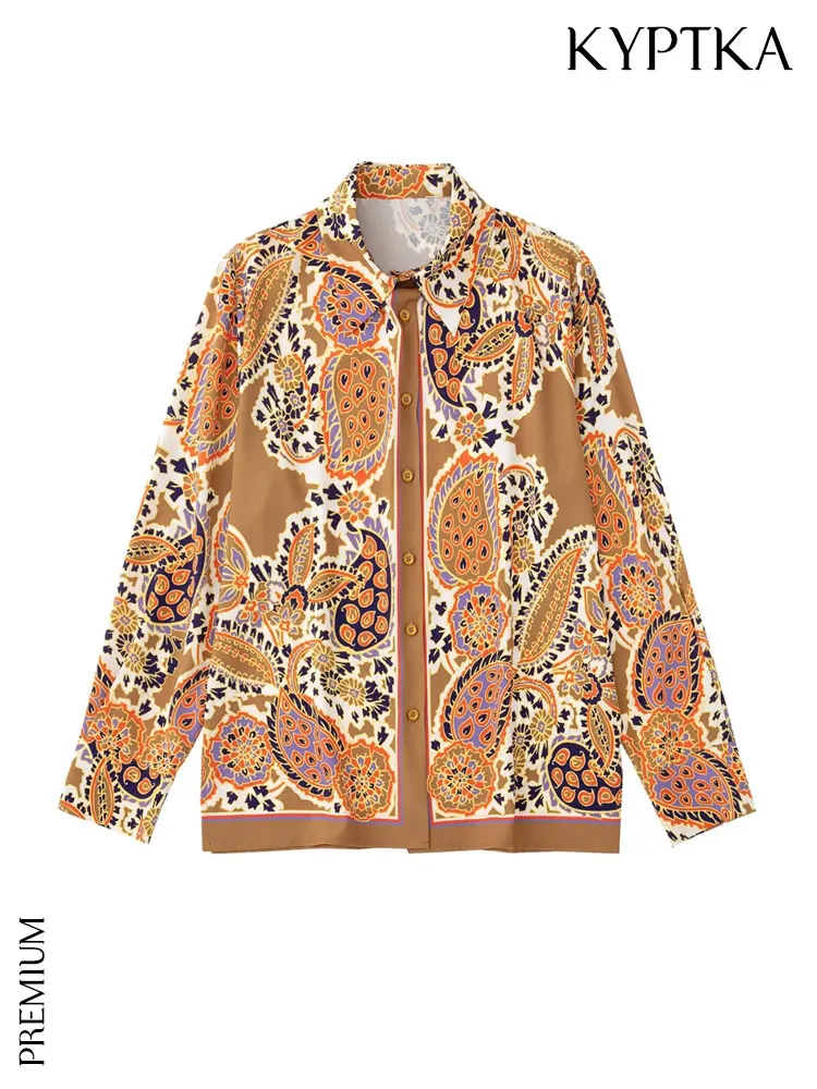 KYPTKA Women Fashion Flowing Printed Shirts Vintage Long Sleeve Button-up Female Blouses Blusas Chic Tops
KYPTKA Women Fashion Flowing Printed Shirts Vintage Long Sleeve Button-up Female Blouses Blusas Chic Tops