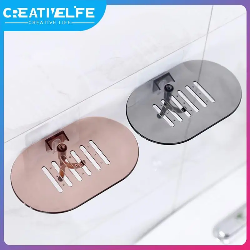 Soap Rack With Hooks Bathroom Self Adhesive Soap Tray Wall Mounted Home Accessories Hollow Out Soap Holder Plastic Soap Box
Soap Rack With Hooks Bathroom Self Adhesive Soap Tray Wall Mounted Home Accessories Hollow Out Soap Holder Plastic Soap Box
