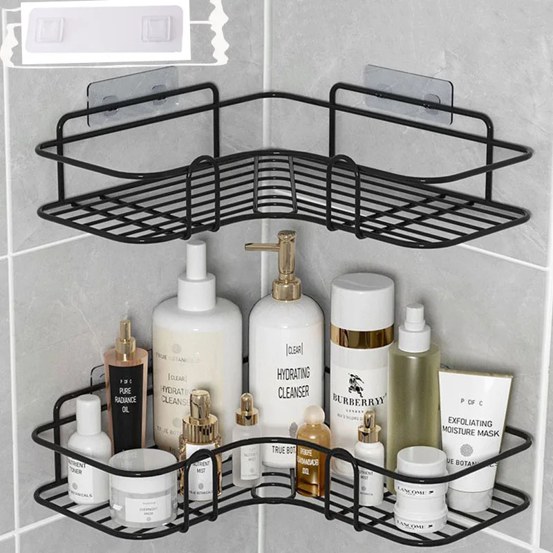 Storage Shelves Kitchen Organizer Shelves for Shower Without Drilling Shower Organizer Bathroom Accessories Wall Mounted Rack
Storage Shelves Kitchen Organizer Shelves for Shower Without Drilling Shower Organizer Bathroom Accessories Wall Mounted Rack