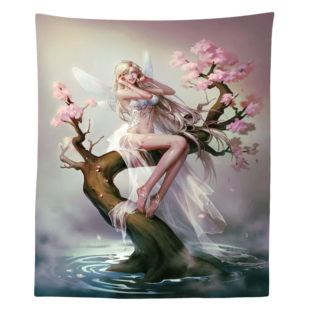 

Gothic Fantasy Art Fairy Fairy World Beautiful Decorative Poster Tapestry By Ho Me Lili For Home Decor