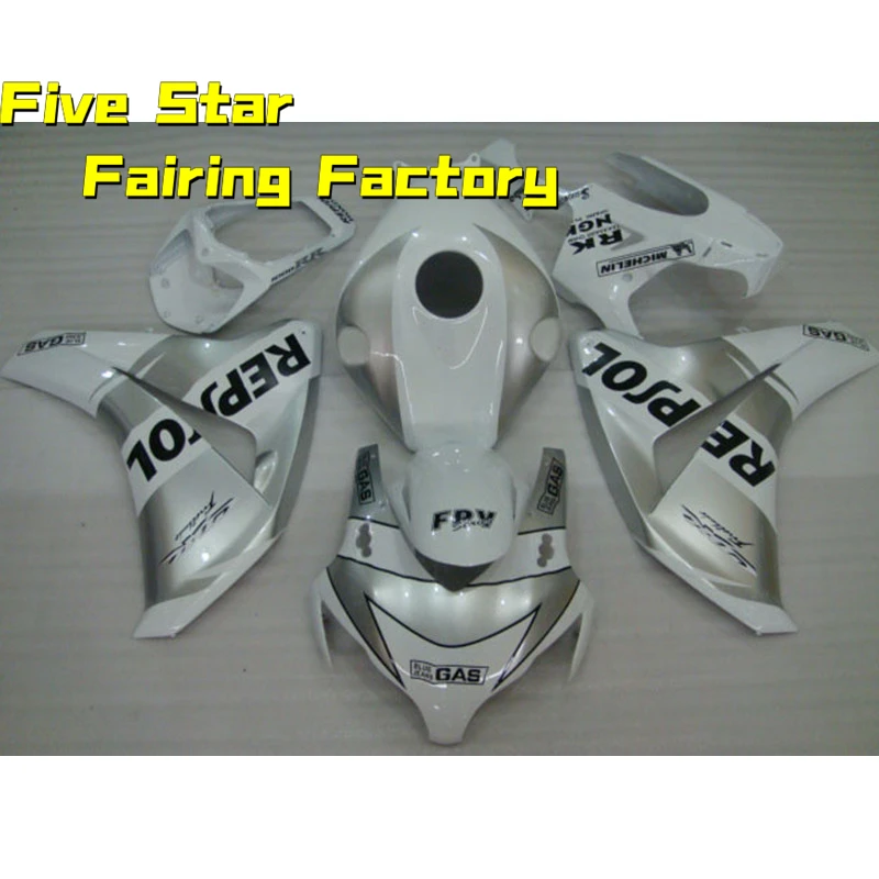 Motorcycle Fairing Kit For Honda CBR1000RR 2008 2009 2010 2011 CBR 1000 RR Bodywork Injection 1000RR Premium Silver White
Motorcycle Fairing Kit For Honda CBR1000RR 2008 2009 2010 2011 CBR 1000 RR Bodywork Injection 1000RR Premium Silver White