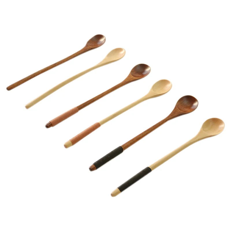 6 Pcs Wooden Spoon Soup Teaspoon Catering Kids Spoon Kitchenware For Rice Soup Kitchen Cooking Utensil Tool
6 Pcs Wooden Spoon Soup Teaspoon Catering Kids Spoon Kitchenware For Rice Soup Kitchen Cooking Utensil Tool
