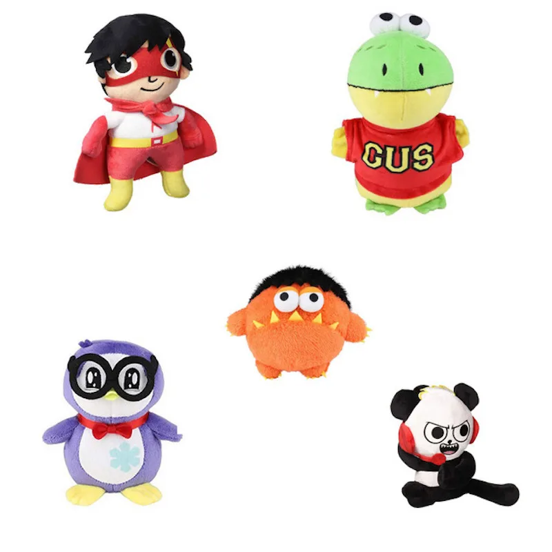 18CM New Ryan's Toys Review Plush Toys Ryan’s World Panda Dinosaur Penguin Stuffed Dolls Kids Children Gifts
18CM New Ryan's Toys Review Plush Toys Ryan’s World Panda Dinosaur Penguin Stuffed Dolls Kids Children Gifts