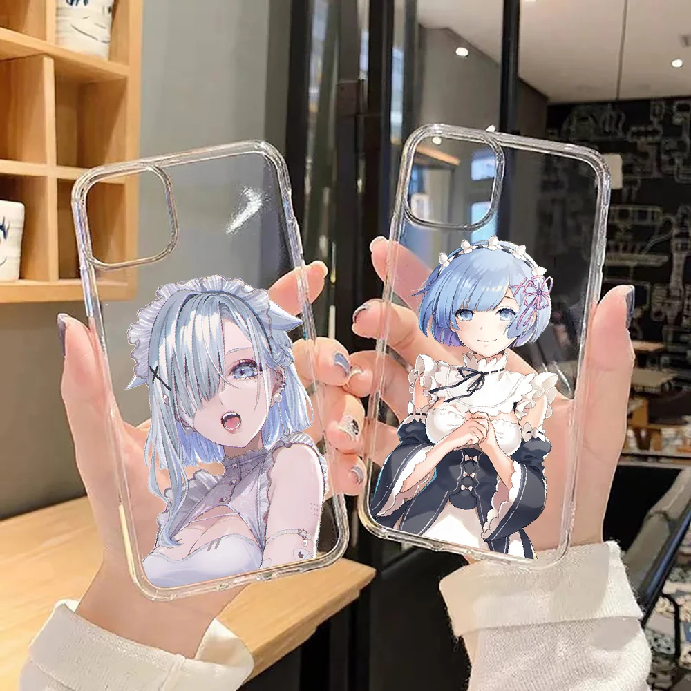 Чехол ReZERO Ram Rem для Huawei Honor 6 7 8 9 10 10i 20 A C X Lite Pro Play, прозрачный чехол с рисунком, Модный чехол
Чехол ReZERO Ram Rem для Huawei Honor 6 7 8 9 10 10i 20 A C X Lite Pro Play, прозрачный чехол с рисунком, Модный чехол