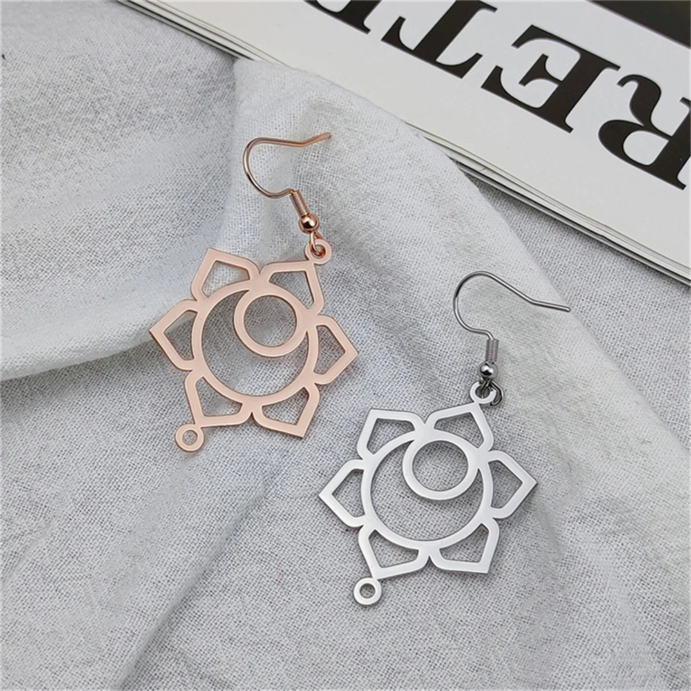 Stainless Steel Jewelry Sun Flower Hanging Earring For Women Dangle Earrings Personality Fashion Charm Jewelry Gift for Family
Stainless Steel Jewelry Sun Flower Hanging Earring For Women Dangle Earrings Personality Fashion Charm Jewelry Gift for Family