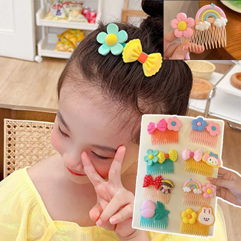 Children Cute Sweet Cartoon Flower Broken Hair Finishing Artifact Special Back Head Girls Sweet Hair Clips Kids Hair Accessories
Children Cute Sweet Cartoon Flower Broken Hair Finishing Artifact Special Back Head Girls Sweet Hair Clips Kids Hair Accessories