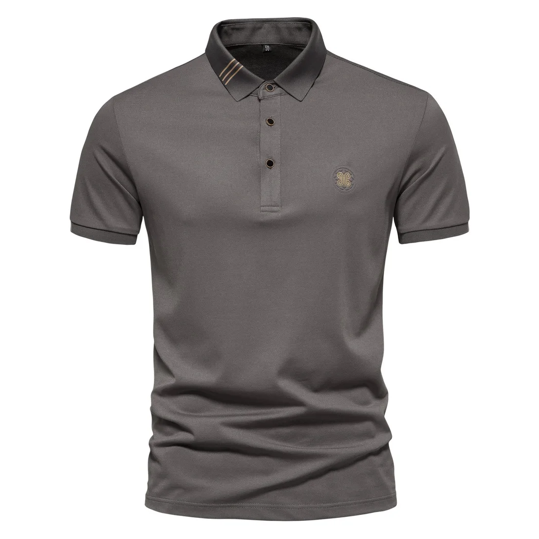 YT2267 Ice-cool Silky High-quality 2022 New Summer Clothes Men's Slim Lapel Short Sleeve T-shirt Embroidered POLO Shirt
YT2267 Ice-cool Silky High-quality 2022 New Summer Clothes Men's Slim Lapel Short Sleeve T-shirt Embroidered POLO Shirt