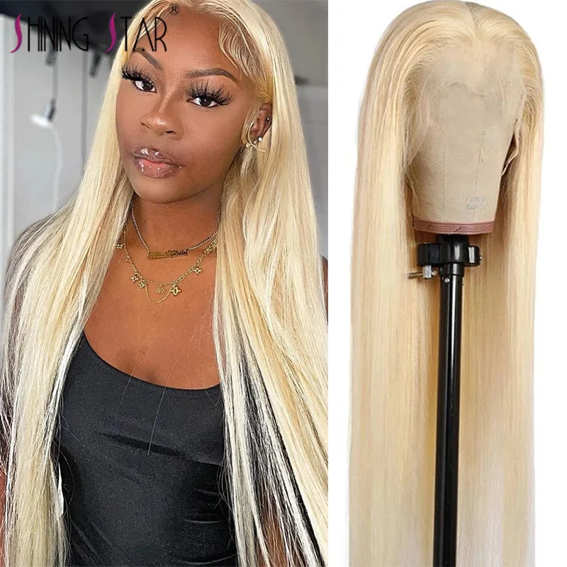613 Lace Frontal Wig Pre Plucked Brazilian Straight Lace Front Human Hair Wigs For Women Honey Blonde Colored Lace Closure Wig
613 Lace Frontal Wig Pre Plucked Brazilian Straight Lace Front Human Hair Wigs For Women Honey Blonde Colored Lace Closure Wig