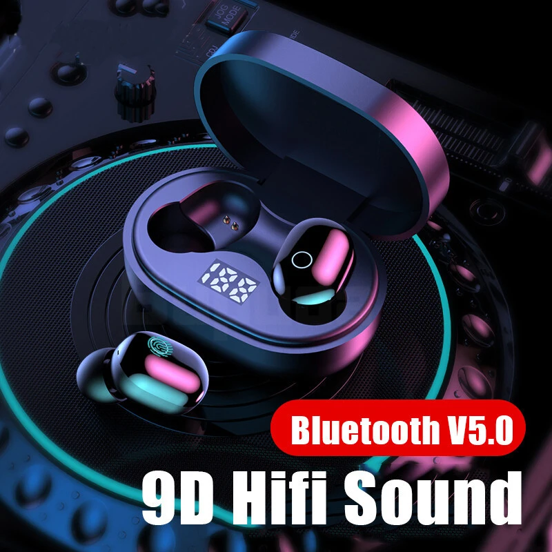 Bluetooth 5.0 Headset Wireless Earphone In-Ear Noise Reduction Stereo Sports Waterproof Earbuds With LED Charging Case
Bluetooth 5.0 Headset Wireless Earphone In-Ear Noise Reduction Stereo Sports Waterproof Earbuds With LED Charging Case