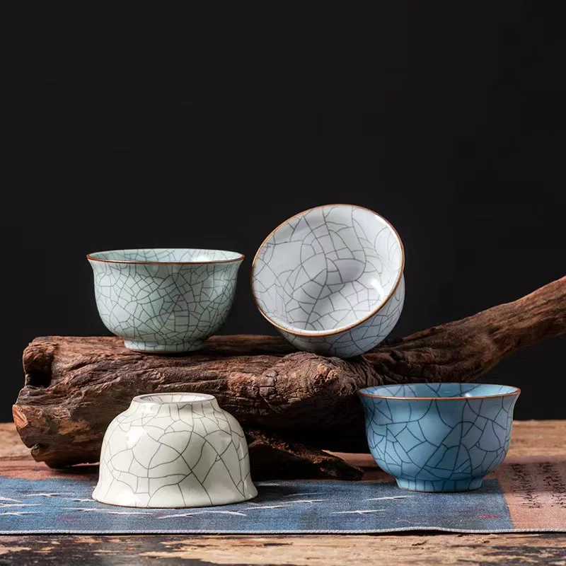 Ru Kiln Master Cup Single Cup Personal Small Size Tea Bowl Tea Cup Ceramic Tasting Cup Kung Fu Tea Set Tealight
Ru Kiln Master Cup Single Cup Personal Small Size Tea Bowl Tea Cup Ceramic Tasting Cup Kung Fu Tea Set Tealight