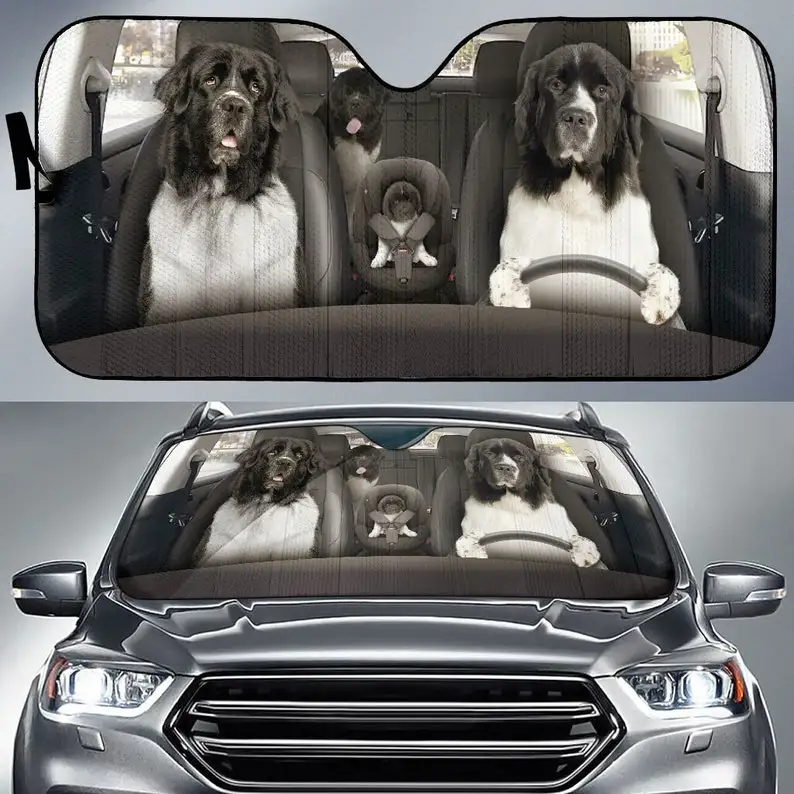 Newfoundland Sunshade V2 109 Customized Gift Personalized Sunshade, Car Accessories, Custom Animal Pattern Sunshade,
Newfoundland Sunshade V2 109 Customized Gift Personalized Sunshade, Car Accessories, Custom Animal Pattern Sunshade,