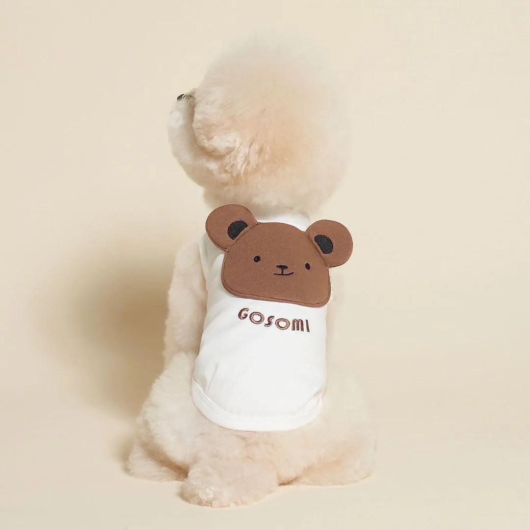 INS Cute Bear Ears Embroidered Vest Warm cotton dog Clothes Pet Base Vest Suit Dog Teddy York Summer Cat Bichon Jiafei Clothes
INS Cute Bear Ears Embroidered Vest Warm cotton dog Clothes Pet Base Vest Suit Dog Teddy York Summer Cat Bichon Jiafei Clothes