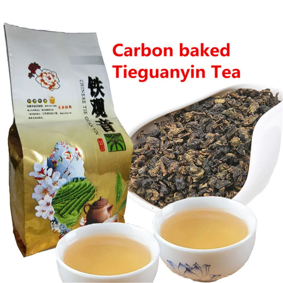 

Высококачественный Китайский чай Tieguanyin, 50 г, свежий натуральный угольный чай TiKuanYin Oolong, зеленый чай, выгодный зеленый чай