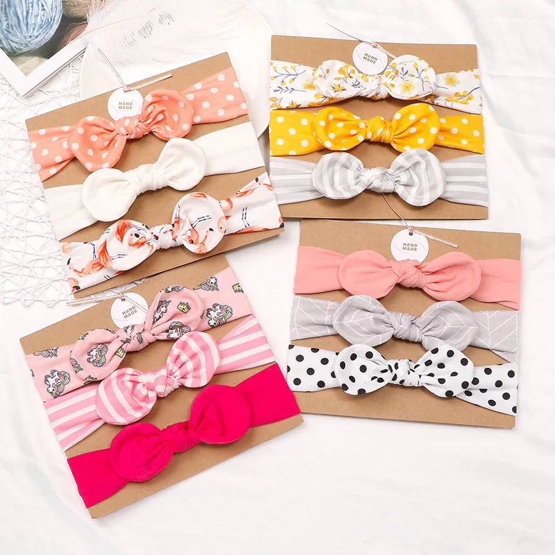 3Pcs Cute Rabbit Ear Baby Headband Neonata Bow Flower Elastic Haarband Baby Girls Headbands Children Turban Hair Accessories Set
3Pcs Cute Rabbit Ear Baby Headband Neonata Bow Flower Elastic Haarband Baby Girls Headbands Children Turban Hair Accessories Set