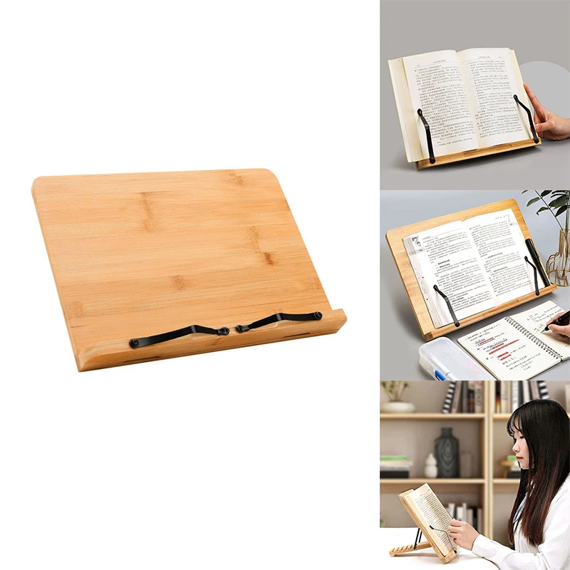 BMDT-Bamboo Book Stand,Cookbook Holder Desk Reading With 6 Adjustable Height,Foldable Kitchen Wooden Cooking Book Stands
BMDT-Bamboo Book Stand,Cookbook Holder Desk Reading With 6 Adjustable Height,Foldable Kitchen Wooden Cooking Book Stands