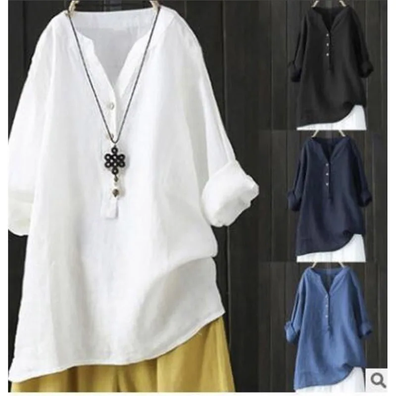 Casual Blouses Women Shirt Button Long Sleeve Fashion Woman Blouses 2022 Solid Blouses and Shirts for Women Loose Top Female New
Casual Blouses Women Shirt Button Long Sleeve Fashion Woman Blouses 2022 Solid Blouses and Shirts for Women Loose Top Female New