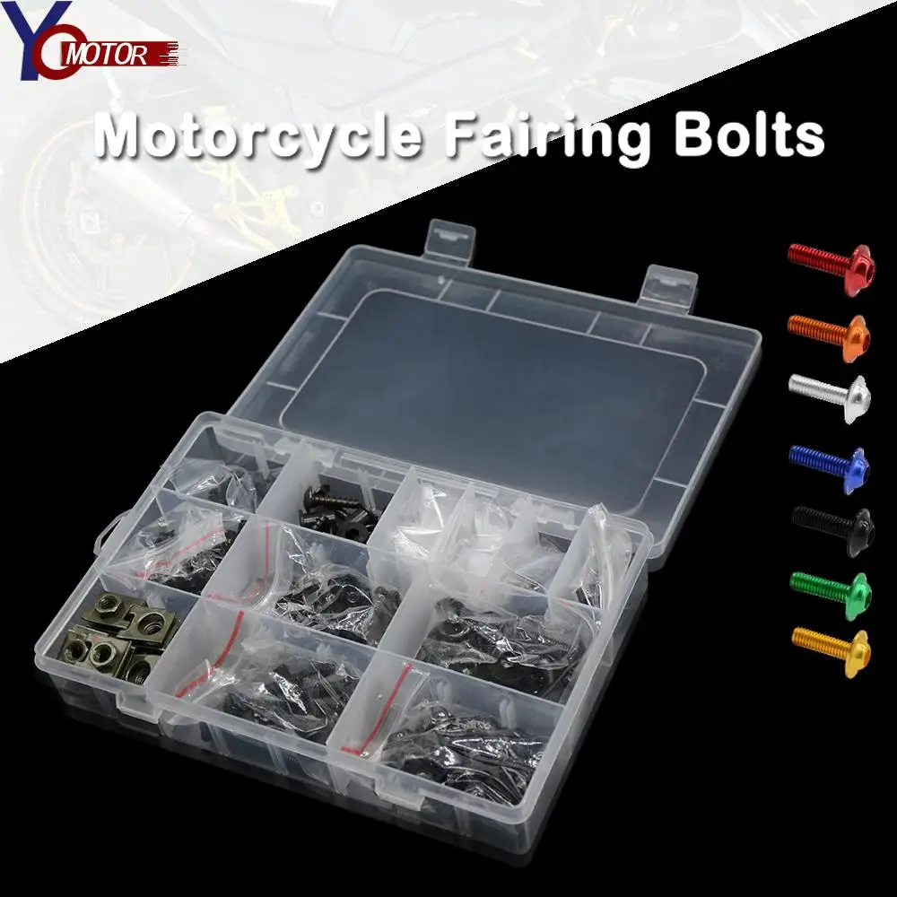 For Honda Motorcycle Fairing Bolts Kit Bodywork Screws Nut CBR125RR CBR150R CB125F CB500 REBEL CMX250C CB190R NSR125 CB250R
For Honda Motorcycle Fairing Bolts Kit Bodywork Screws Nut CBR125RR CBR150R CB125F CB500 REBEL CMX250C CB190R NSR125 CB250R