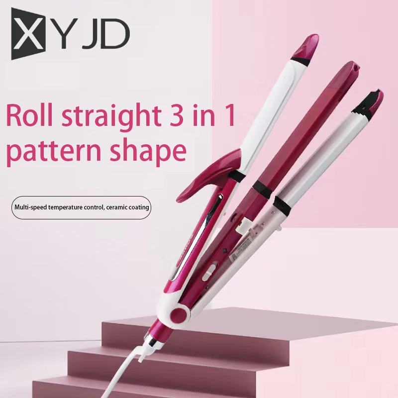 Multifunctional Hair Straightener Three-in-One Corrugated Hair Straightener Anti-scalding Electric Splint Curler Portable Styler
Multifunctional Hair Straightener Three-in-One Corrugated Hair Straightener Anti-scalding Electric Splint Curler Portable Styler