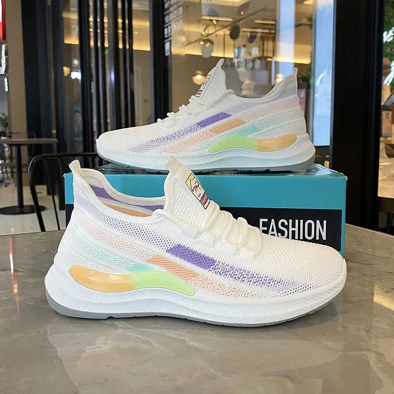 SneakersRunning shoes 2023 spring new breathable woven non-slip soft sole women's versatile little white shoes
SneakersRunning shoes 2023 spring new breathable woven non-slip soft sole women's versatile little white shoes