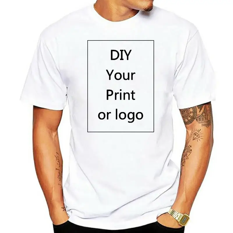 Customized Print T Shirt women DIY Your like Photo or Logo White Top Tees Heat Transfer Process t-shirt female clothing
Customized Print T Shirt women DIY Your like Photo or Logo White Top Tees Heat Transfer Process t-shirt female clothing