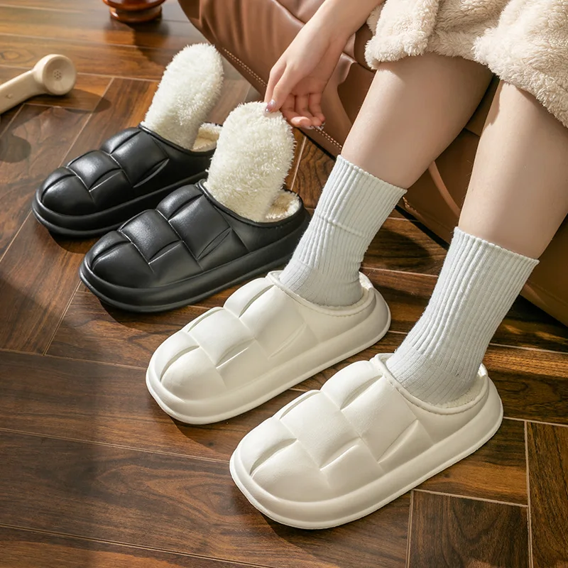 Women Man Cotton Slippers Winter Warm Home Shoes Indoor Heel Plush Lining Thicken Floor Slippers Detachable Non-Slip Water Proof
Women Man Cotton Slippers Winter Warm Home Shoes Indoor Heel Plush Lining Thicken Floor Slippers Detachable Non-Slip Water Proof