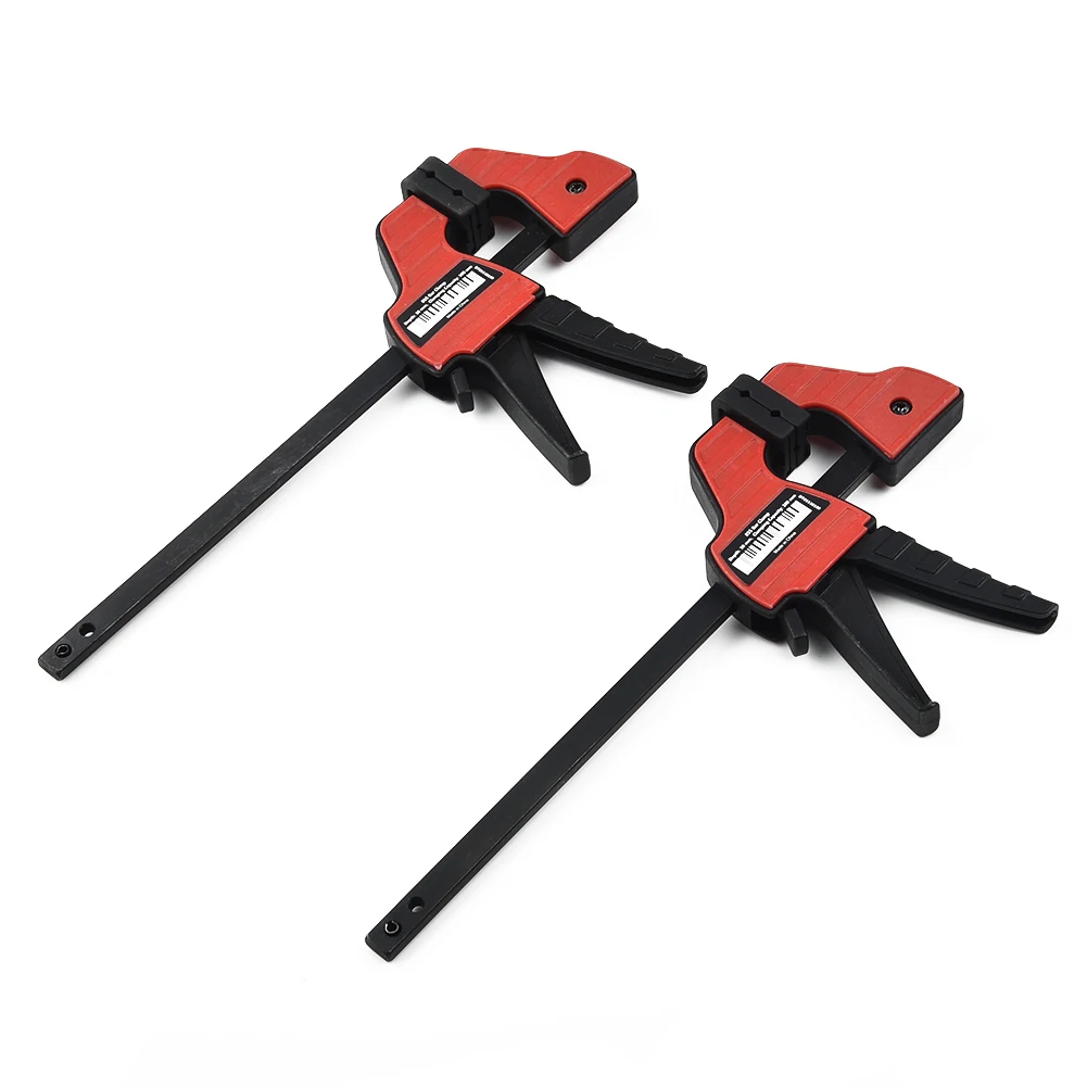 2Pcs 4 Inch Quick Ratchet F Clamp Heavy Duty Wood Working Work Bar Clamp Clip Kit Woodworking Reverse Clamping 10KG DIY Tool
2Pcs 4 Inch Quick Ratchet F Clamp Heavy Duty Wood Working Work Bar Clamp Clip Kit Woodworking Reverse Clamping 10KG DIY Tool