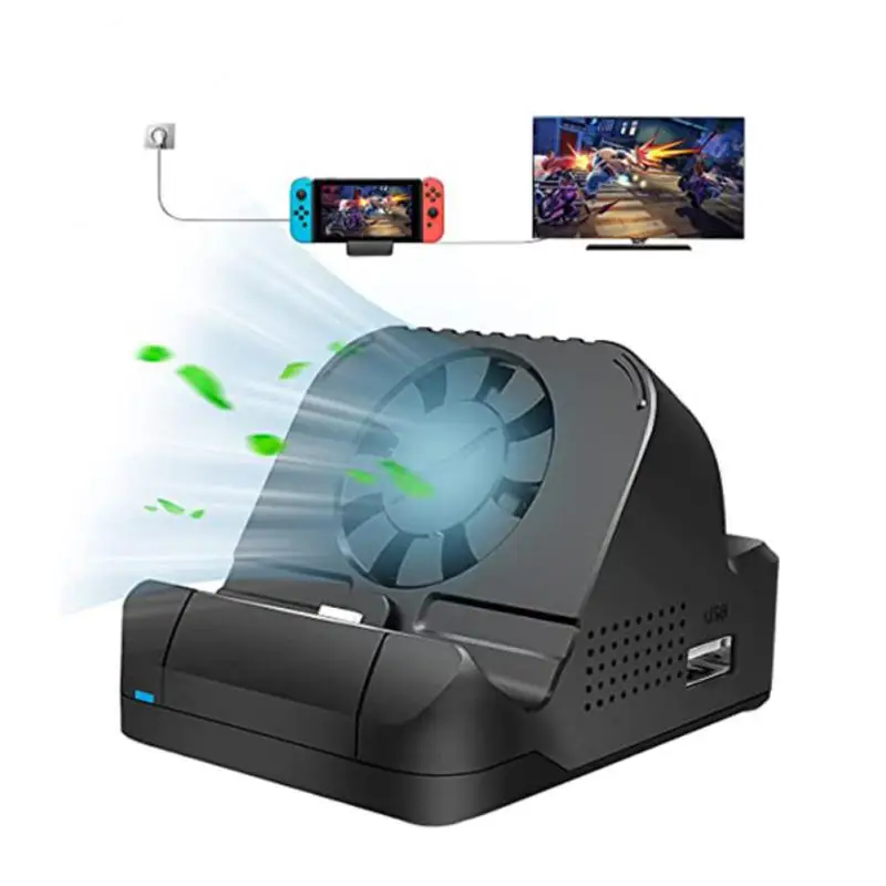 Portable Multifunction TV Projector Charging Dock Kit With Cooling Fan USB 3.0 Port For Switch NINTENDO SWITCH OLED Console
Portable Multifunction TV Projector Charging Dock Kit With Cooling Fan USB 3.0 Port For Switch NINTENDO SWITCH OLED Console