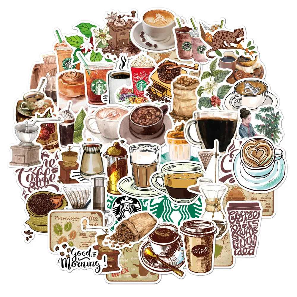 10/30/50pcs Retro Coffee Cartoon Graffiti Stickers For Toys Luggage Laptop Ipad Skateboard Journal Gift Stickers Wholesale
10/30/50pcs Retro Coffee Cartoon Graffiti Stickers For Toys Luggage Laptop Ipad Skateboard Journal Gift Stickers Wholesale