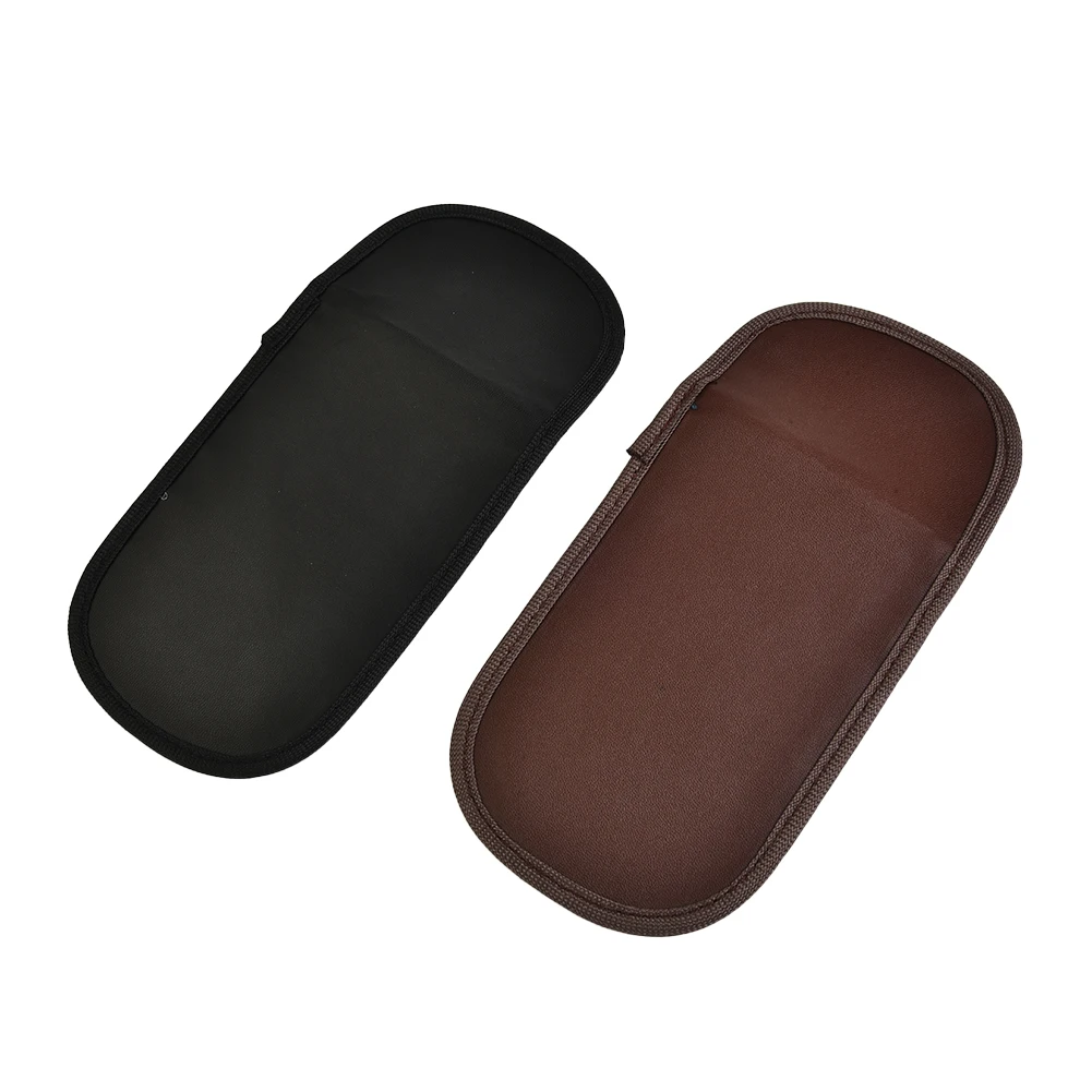 Smart automobile keyfobs Anti-theft Black+Brown Keyless Entry RFID Signal Blocking Pouch case Bag Polyurethane Leather
Smart automobile keyfobs Anti-theft Black+Brown Keyless Entry RFID Signal Blocking Pouch case Bag Polyurethane Leather