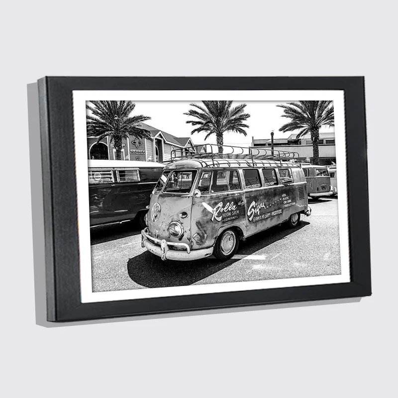 Black Wood Picture Frame A5 A4 Beach Coconut Tree Old Bus Canvas with Frame Nordic Black White Family Photo Frame Wall Decor
Black Wood Picture Frame A5 A4 Beach Coconut Tree Old Bus Canvas with Frame Nordic Black White Family Photo Frame Wall Decor