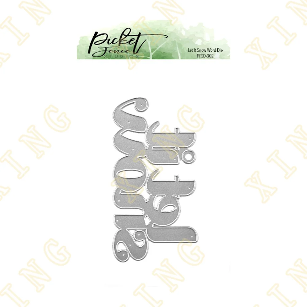 Let It Snow Word Metal Cutting Dies Scrapbook Diary Decoration Stencil Embossing Template Diy Greeting Card Handmade 2022 New
Let It Snow Word Metal Cutting Dies Scrapbook Diary Decoration Stencil Embossing Template Diy Greeting Card Handmade 2022 New