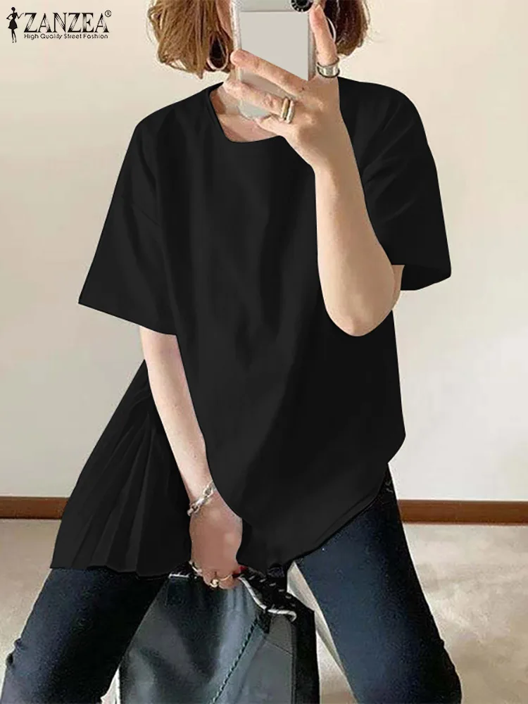 ZANZEA Baggy Short Sleeve 2PCS 2022 Summer Elegant O Neck Top Tunic Women Chic Solid Blouse Casual Work White Shirt And Camisole
ZANZEA Baggy Short Sleeve 2PCS 2022 Summer Elegant O Neck Top Tunic Women Chic Solid Blouse Casual Work White Shirt And Camisole