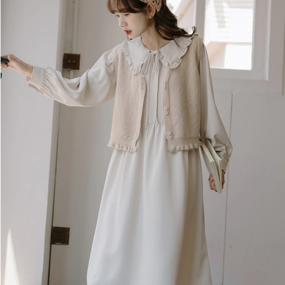 Новинка 2022 г., зимнее утолщенное платье Kikyo с длинным рукавом, воротником-бабочкой и рюшами, художественное платье, бесплатная доставка
Новинка 2022 г., зимнее утолщенное платье Kikyo с длинным рукавом, воротником-бабочкой и рюшами, художественное платье, бесплатная доставка