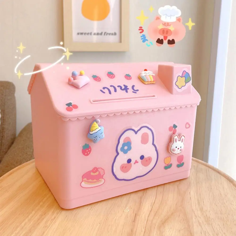 Durable Coin Box Cute Large Capacity Kids Cartoon Piggy Bank Coin Saving Box Coin Saving Jar Piggy Bank
Durable Coin Box Cute Large Capacity Kids Cartoon Piggy Bank Coin Saving Box Coin Saving Jar Piggy Bank