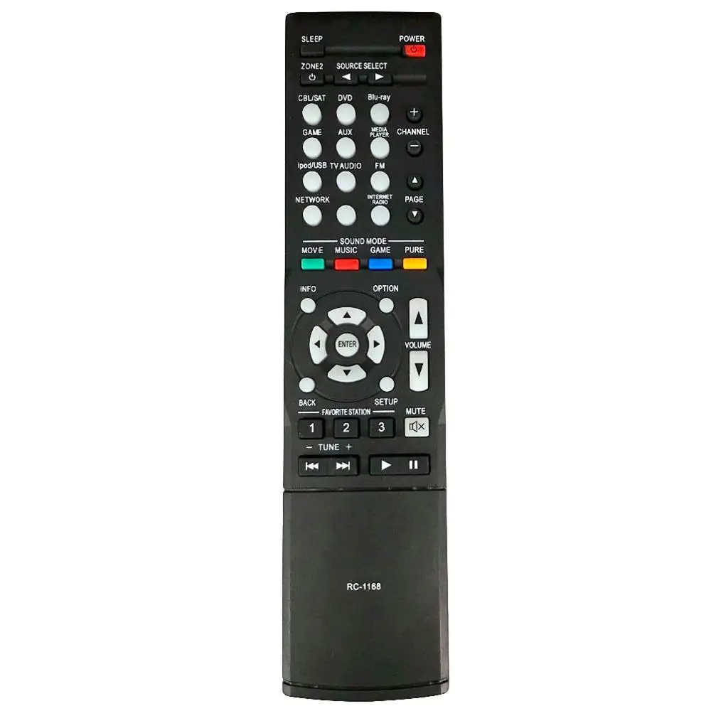 

New For DENON RC-1168 Audio/Video Receiver Remote Control AVR1613 AVR1713 1912 1911 2312 3312 4312 4310 AV