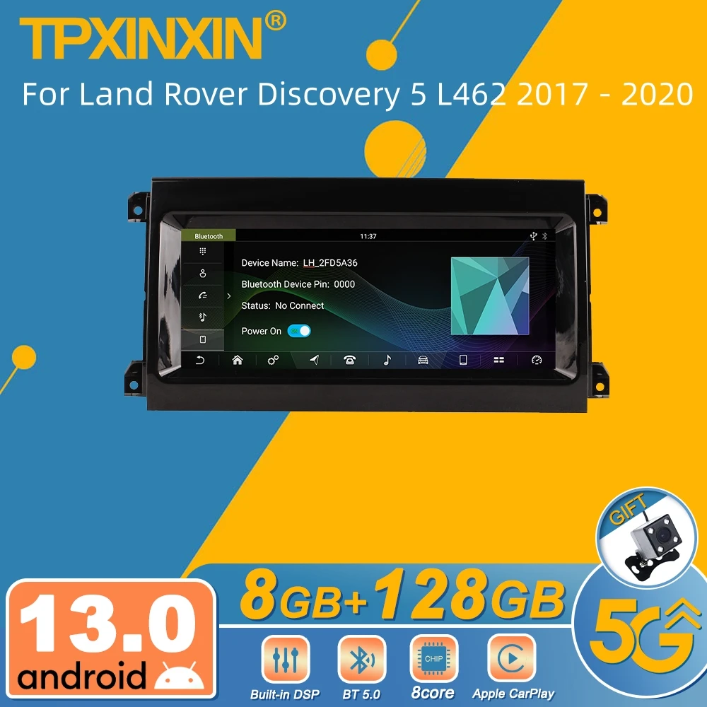 Автомобильное радио Android 13 для Land Rover Discovery 5 L462 2017-2020 интеллектуальная система