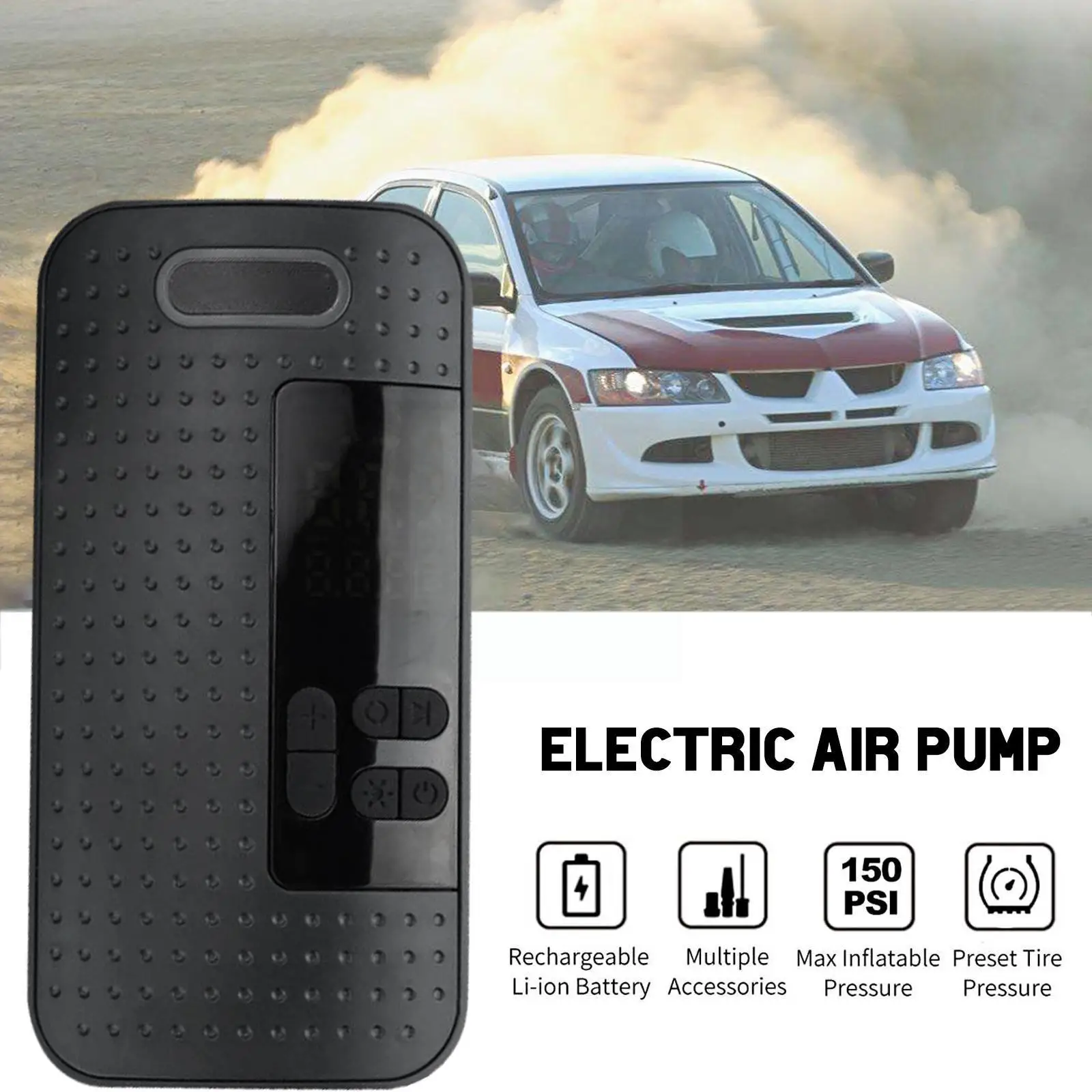 Car Air Compressor Electric Tyre Inflator Pump With LED Lamp For Motorcycle Bicycle Tire Portable Digital Inflatable Pump Z8L2
Car Air Compressor Electric Tyre Inflator Pump With LED Lamp For Motorcycle Bicycle Tire Portable Digital Inflatable Pump Z8L2