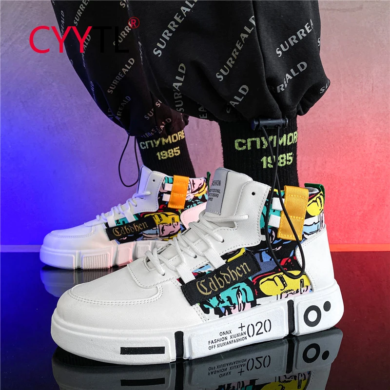 CYYTL Fashion Men's Vulcanized Canvas High-Top Shoes 2022 Spring New Sneakers Casual Ankle Zipper Outdoor Walking Tennis
CYYTL Fashion Men's Vulcanized Canvas High-Top Shoes 2022 Spring New Sneakers Casual Ankle Zipper Outdoor Walking Tennis