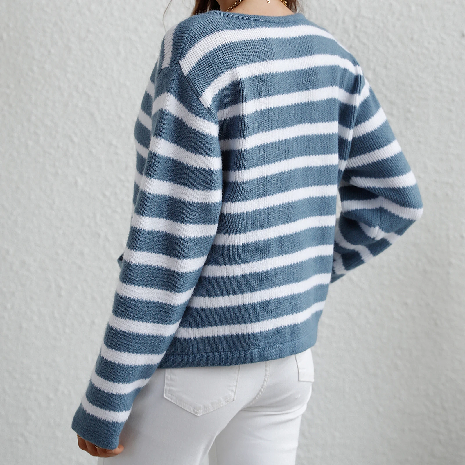 Women Knit Crew Neck Sweater Long Sleeve Loose Casual Cardigan Open Front Elegant Soft Shirt Outerwear
Women Knit Crew Neck Sweater Long Sleeve Loose Casual Cardigan Open Front Elegant Soft Shirt Outerwear