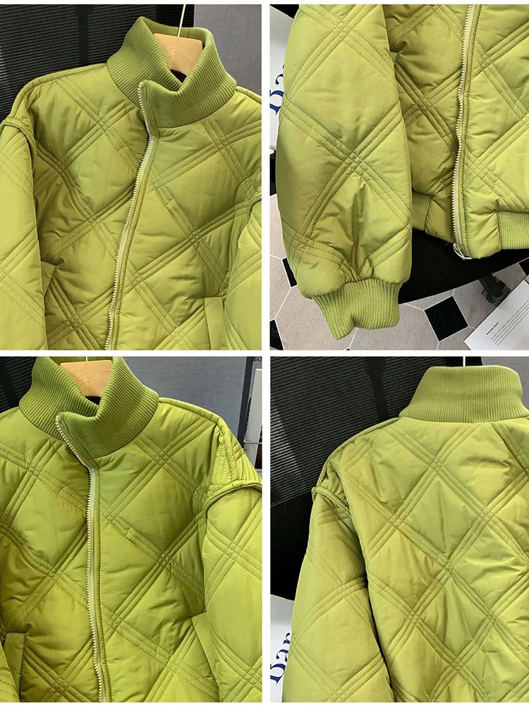 Women's Loose Padded Casaco Winter Warm New In Outerwears Streetwear Windproof Quilted Chaquetas Korean Baseball Short Parkas 
Women's Loose Padded Casaco Winter Warm New In Outerwears Streetwear Windproof Quilted Chaquetas Korean Baseball Short Parkas