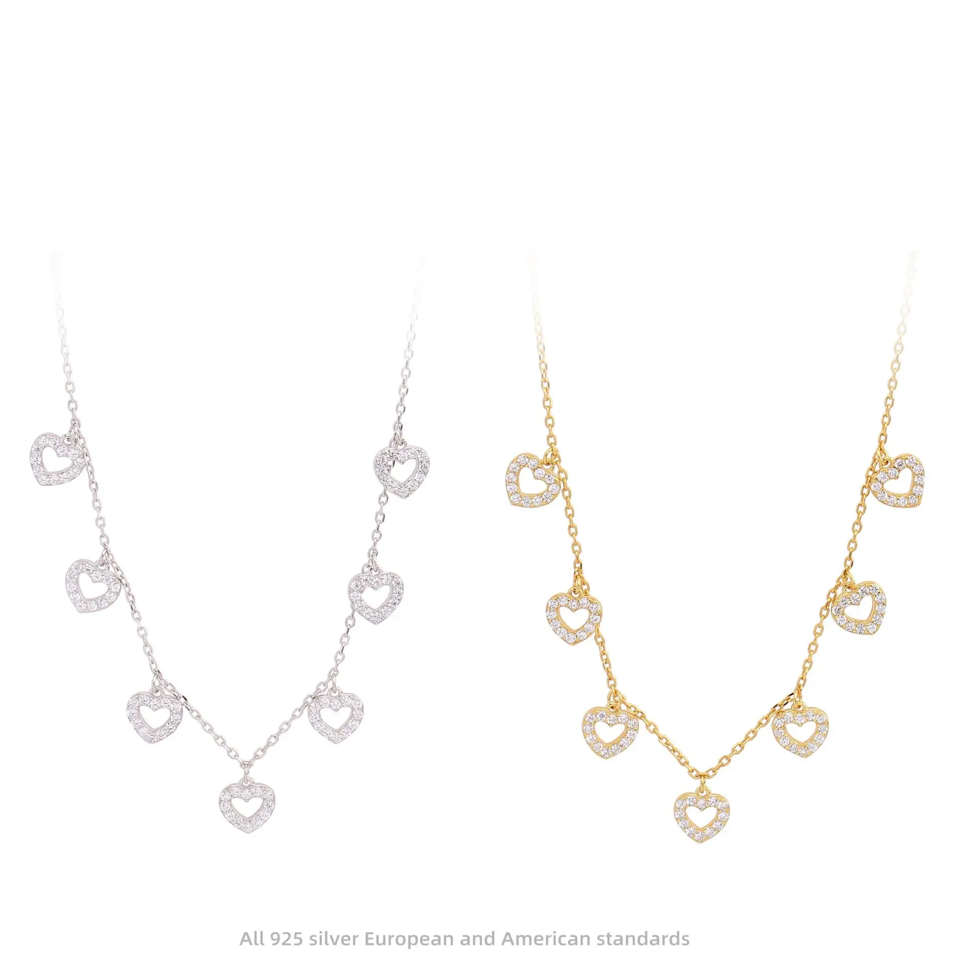 Ins Style Popular Fashionable Stackable Chokers 925 Silver French Feeling Branded Fashion Jewelry Necklaces for Women
Ins Style Popular Fashionable Stackable Chokers 925 Silver French Feeling Branded Fashion Jewelry Necklaces for Women