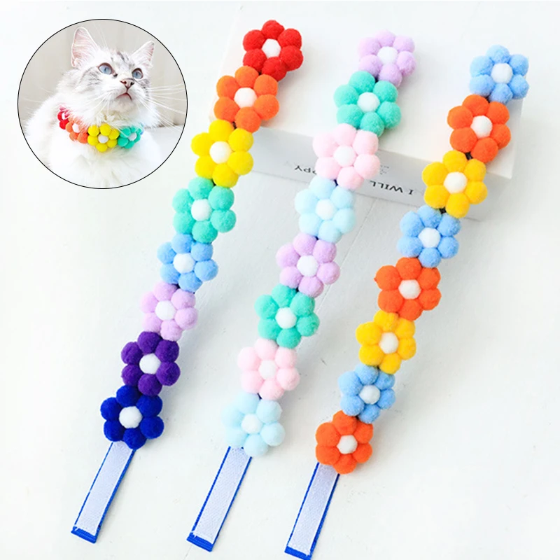 Contrast Color Flower Pet Necklace Korean Fashion Soft Decoration Collar For Dogs Cats Puppy Kitty Neck Strap Pet Supplies
Contrast Color Flower Pet Necklace Korean Fashion Soft Decoration Collar For Dogs Cats Puppy Kitty Neck Strap Pet Supplies