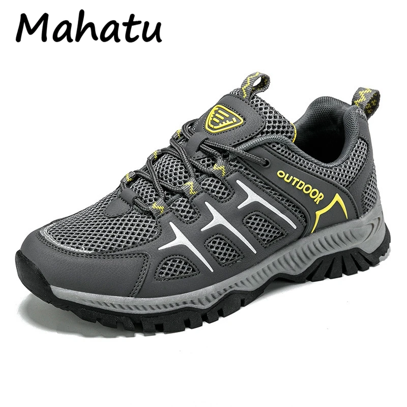 New Mesh Breathable Hiking Shoes Summer Men Sneakers Outdoor Non-Slip Walking Shoes Lightweight Men's Shoes Men's Casual Shoes
New Mesh Breathable Hiking Shoes Summer Men Sneakers Outdoor Non-Slip Walking Shoes Lightweight Men's Shoes Men's Casual Shoes