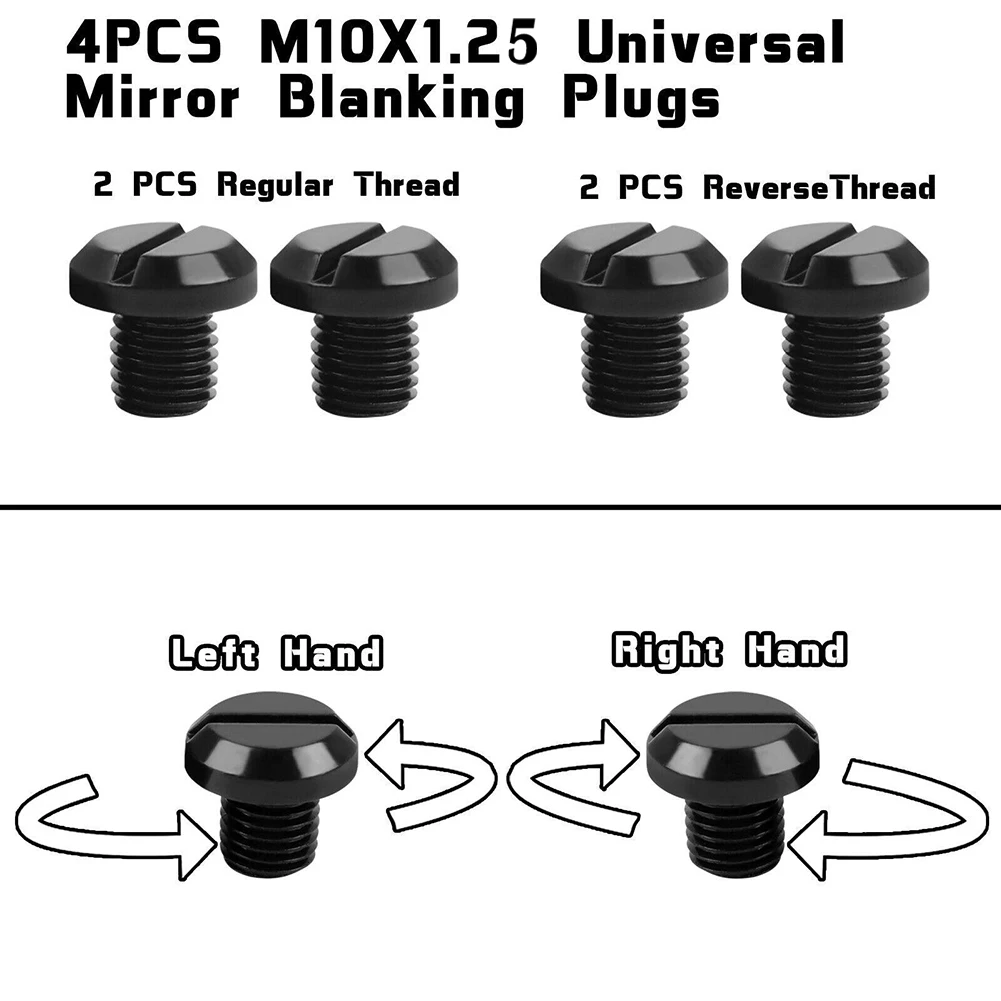 Motorcycle Hole Plugs For M10 * 1.25 Motorcycle Mirror 4 Pieces / Set CNC Aluminum Motorcycle Durable Practical
Motorcycle Hole Plugs For M10 * 1.25 Motorcycle Mirror 4 Pieces / Set CNC Aluminum Motorcycle Durable Practical