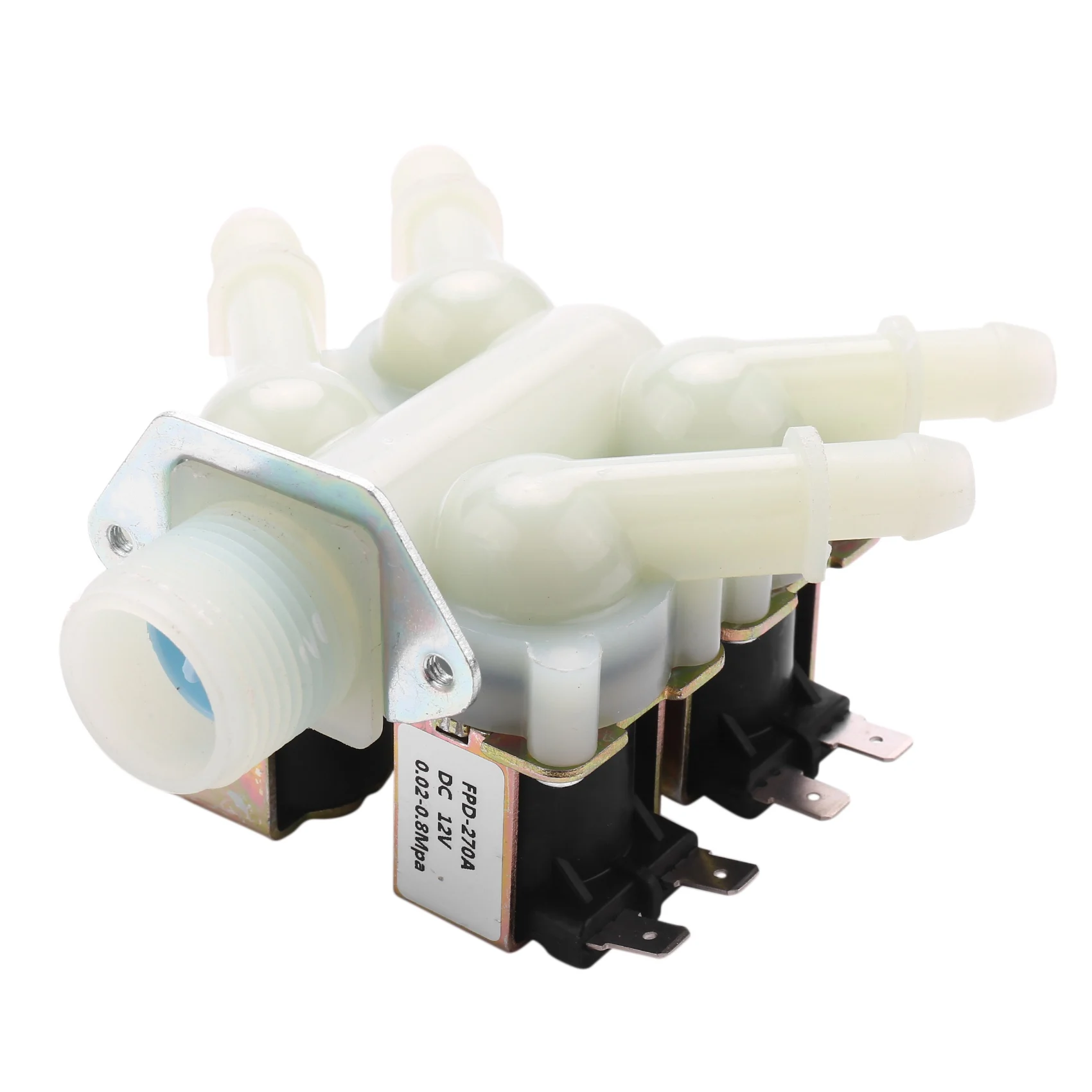 Water Inlet Valve DC12V DN20 G3/4 inch 1 in 4 Out Plastic Solenoid Valve Electromagnetic Valve Normally Closed Water Drain Valve
Water Inlet Valve DC12V DN20 G3/4 inch 1 in 4 Out Plastic Solenoid Valve Electromagnetic Valve Normally Closed Water Drain Valve