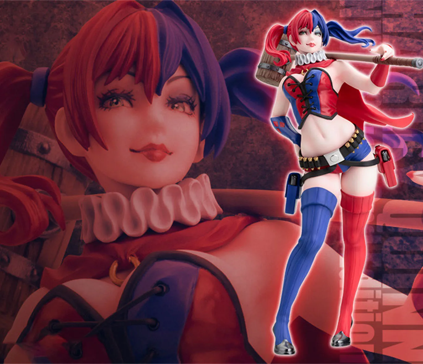 22CM Bishoujo New 52 ver Task Force X Female Clown Harley Quin PVC Action Anime Figures Collection Model Toys Doll Gift
22CM Bishoujo New 52 ver Task Force X Female Clown Harley Quin PVC Action Anime Figures Collection Model Toys Doll Gift