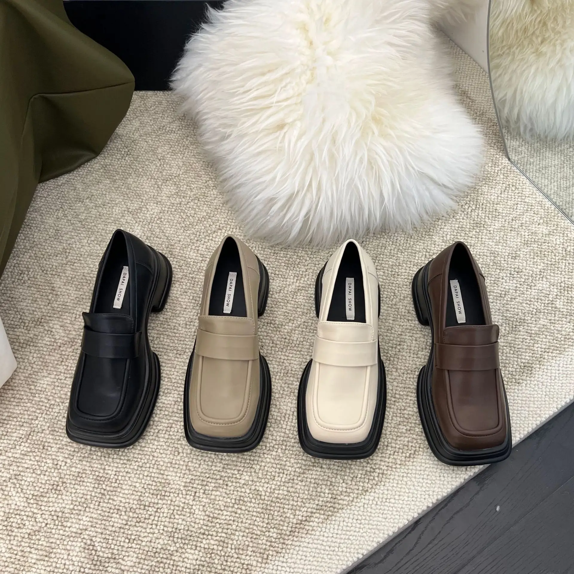 Low Heels Shoes Woman Flats Dress Bonded Leather Rome Basic Rubber Shoes Woman Flats Low Heels Dress Rome Rubber Bonded Leather
Low Heels Shoes Woman Flats Dress Bonded Leather Rome Basic Rubber Shoes Woman Flats Low Heels Dress Rome Rubber Bonded Leather