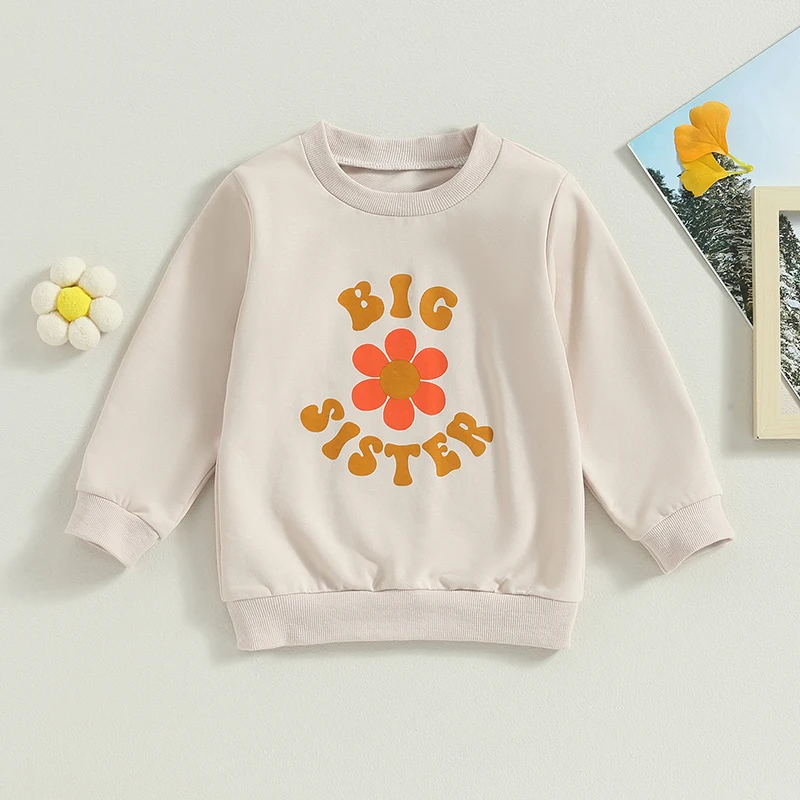 Autumn Sweatshirts for Girls Toddler Long Sleeve Crewneck Letter Floral Print Pullover Tops
Autumn Sweatshirts for Girls Toddler Long Sleeve Crewneck Letter Floral Print Pullover Tops