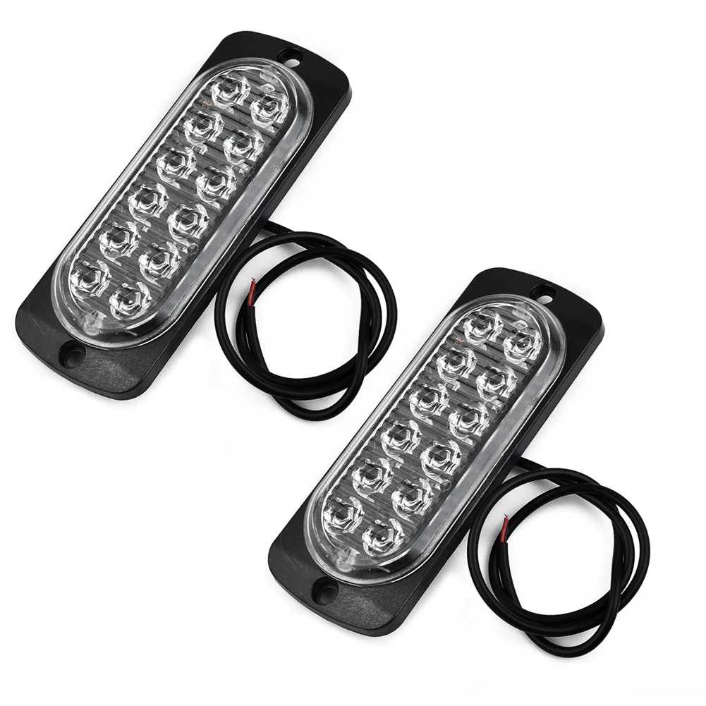 2pcs 12v/24v 36W Car 12 LED Emergency Signal Light Noiseless Heat Dissipation For Truck Van Super Bright And Thin Warning Light
2pcs 12v/24v 36W Car 12 LED Emergency Signal Light Noiseless Heat Dissipation For Truck Van Super Bright And Thin Warning Light