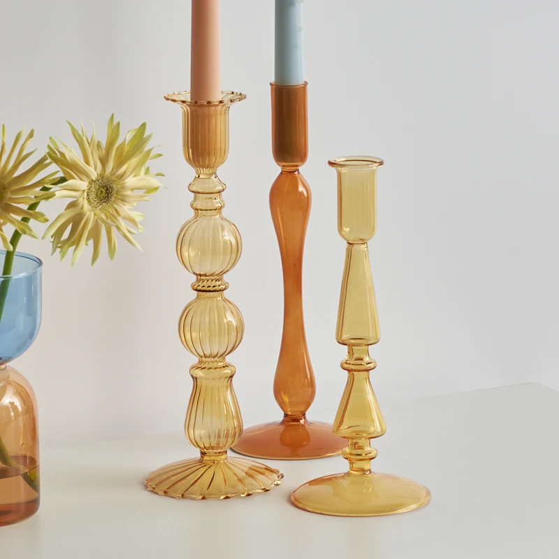 Glass Candlestick for Wedding Table Decoration Home Decor Candles and Holders Candle Stand Wholesale Floriddle Decor
Glass Candlestick for Wedding Table Decoration Home Decor Candles and Holders Candle Stand Wholesale Floriddle Decor